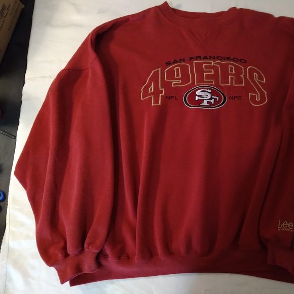 san francisco 49ers crewneck sweatshirt
